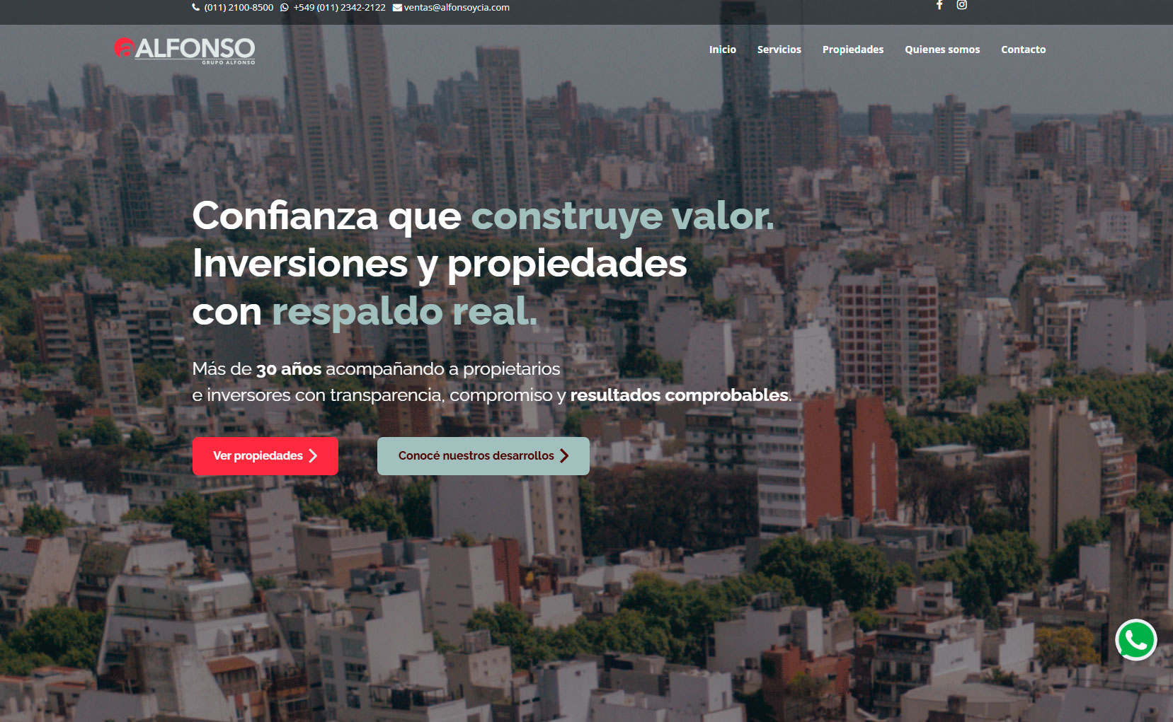 Grupo Alfonso: gestión inmobiliaria, desarrollo y asesoramiento