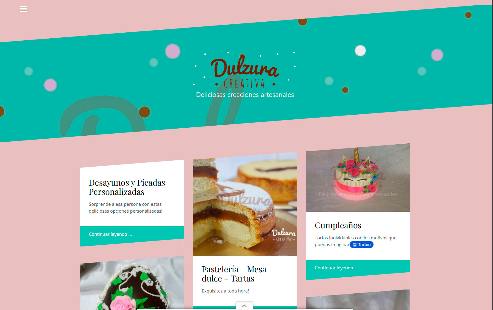 Dulzura Creativa: pastelería y repostería artesanal