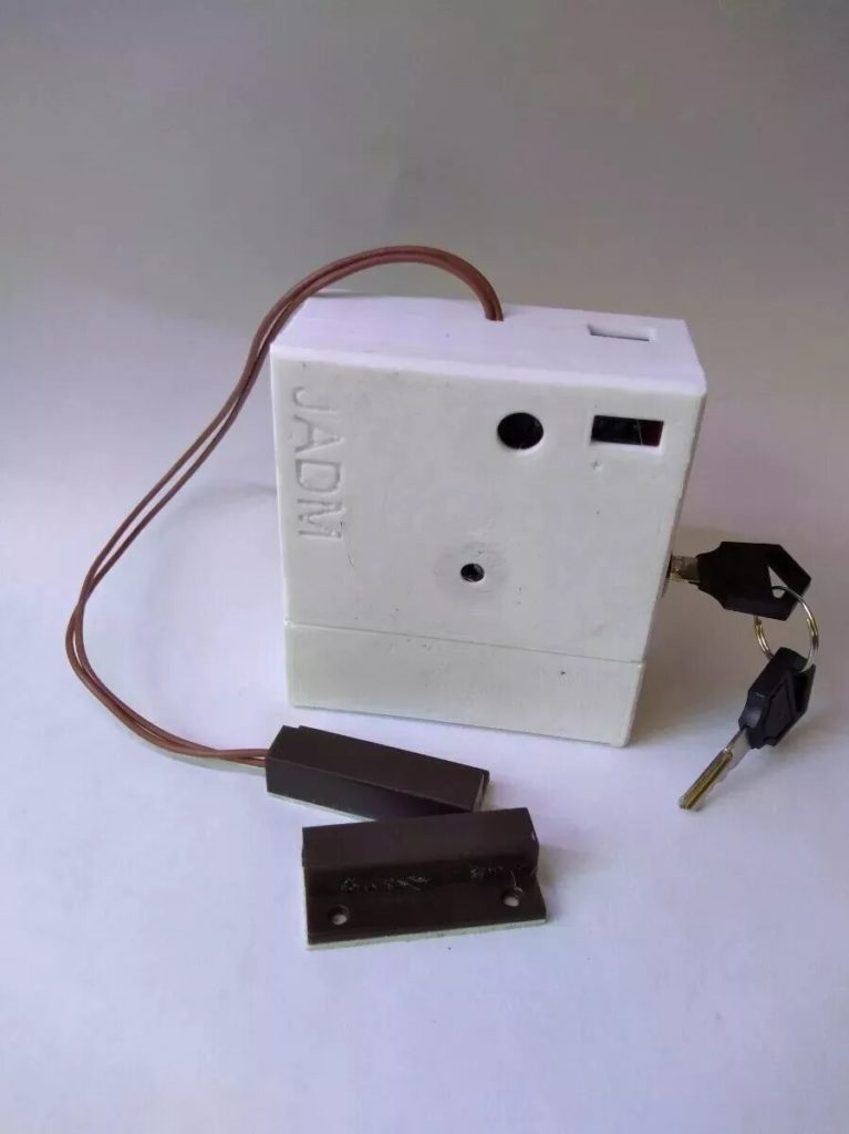 Kit Avisador Sensor de Puerta Abierta con Sonido para Edificio y Ascensor