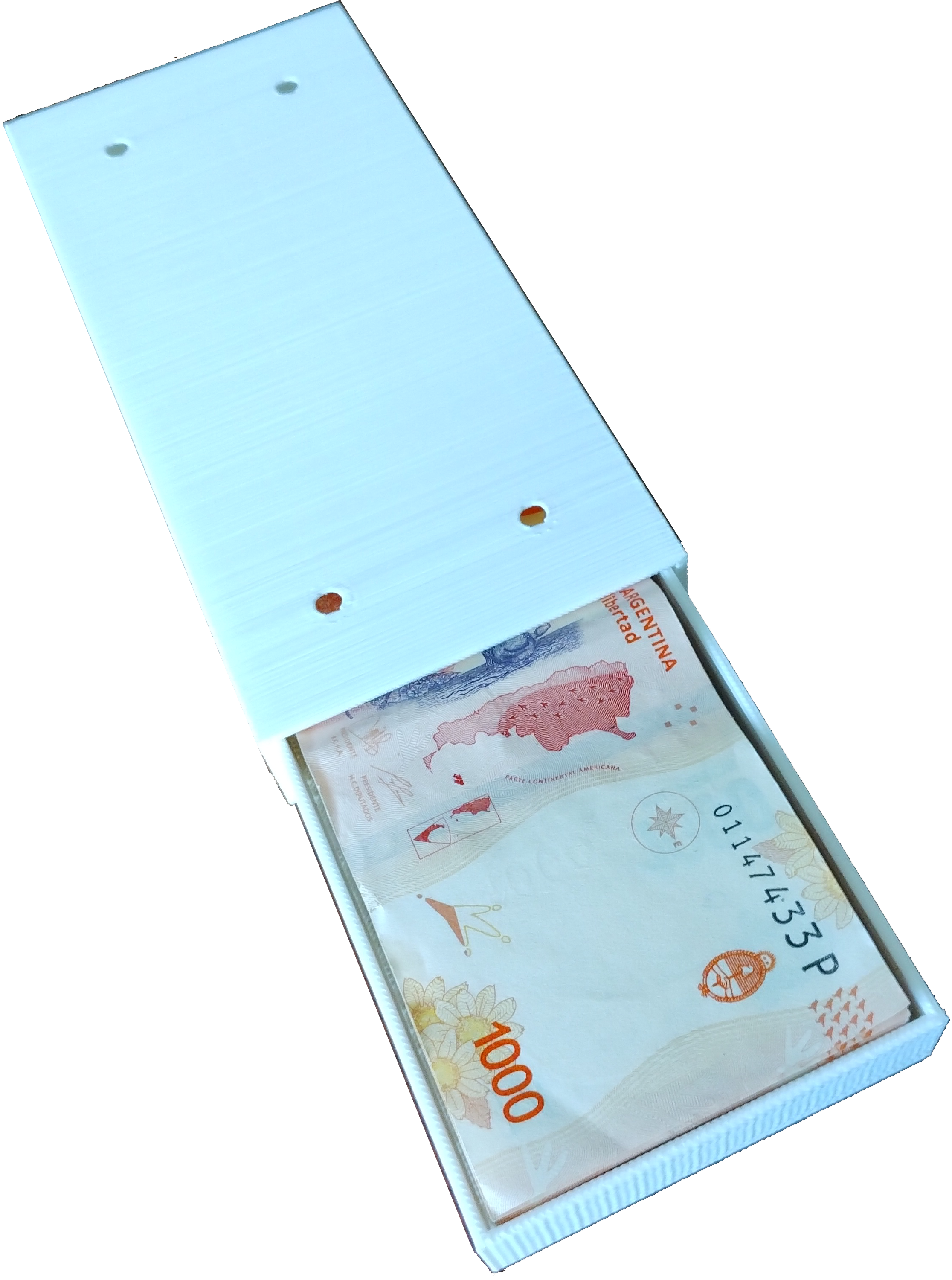 CAJA AMURABLE BLANCA CORTADA