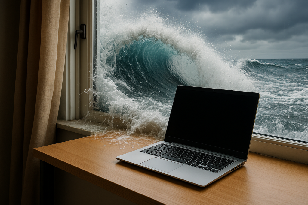 Qué hacer si tu notebook se mojó: instrucciones, precauciones y consejos