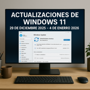 Actualizaciones de Windows 11 diciembre 2025 – enero 2026: KB5072033 y KB5072043 con mejoras en Search, Explorer y RAM