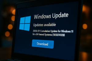 Windows 11 – Actualización KB5074109 y parche correctivo de enero 2026