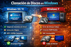 Clonación de discos: cómo replicar instalaciones idénticas en múltiples equipos