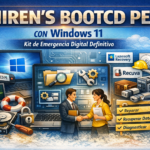 Hiren’s BootCD PE con Windows 11: el kit de emergencia digital definitivo