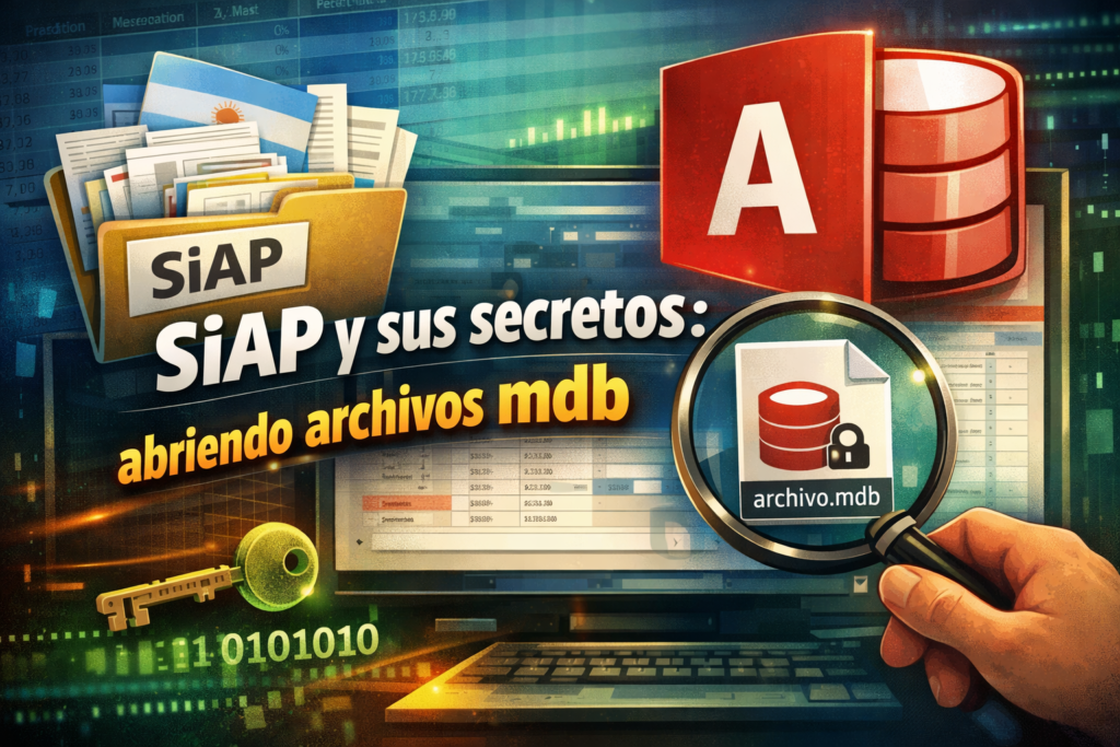SiAP y sus secretos: abriendo archivos mdb