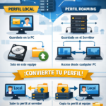 Active Directory y Perfiles de Usuario: ¿Roaming o Local? Guía práctica para no perder la vida en el intento