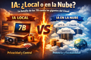IA: ¿Local o en la Nube? La batalla de los 7B contra los gigantes del Cloud