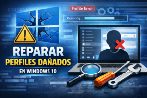 Cómo reparar perfiles de usuario dañados en Windows 10