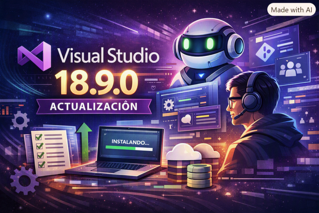 Visual Studio 18.9.0: Novedades, requisitos y diferencias con versiones anteriores