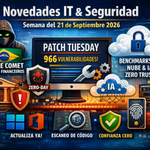 Primavera IT: Alertas para esta semana ¿Quién dijo que septiembre era tranquilo?