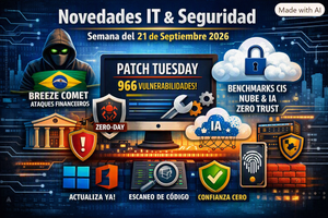 Primavera IT: Alertas para esta semana ¿Quién dijo que septiembre era tranquilo?