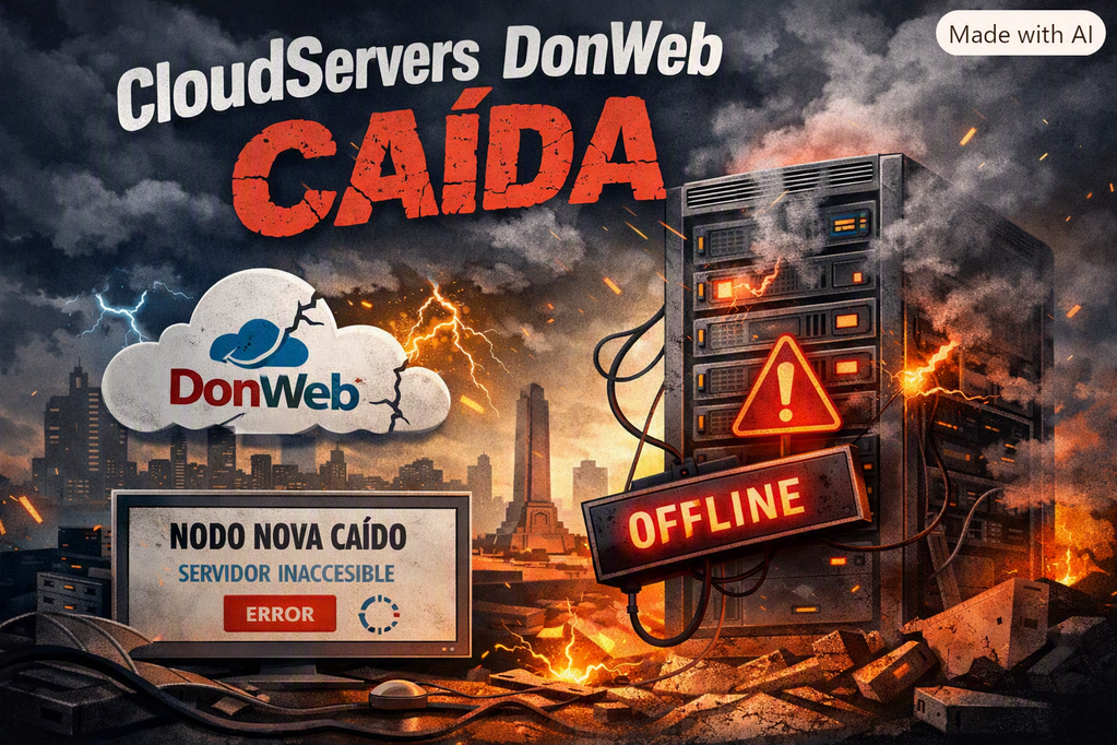 CloudServers DonWeb caídos: ¿y ahora qué hacemos?