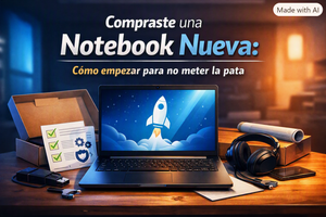Compraste una notebook nueva: cómo empezar para no meter la pata