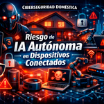 Riesgo de IA autónoma en dispositivos IoT domésticos e indurstriales